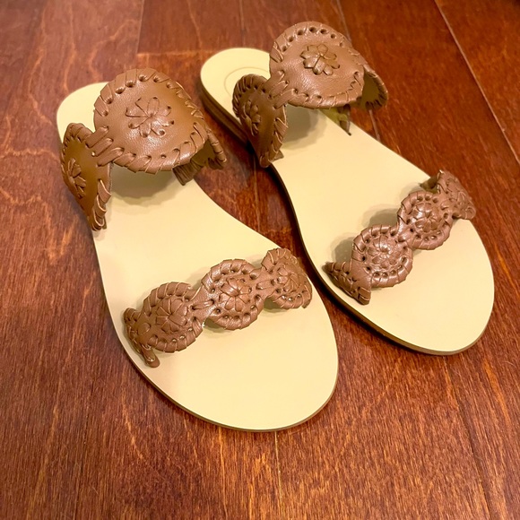 Jack Rogers Shoes - New in box Jack Rogers Lauren Cognac sandals size 5M
